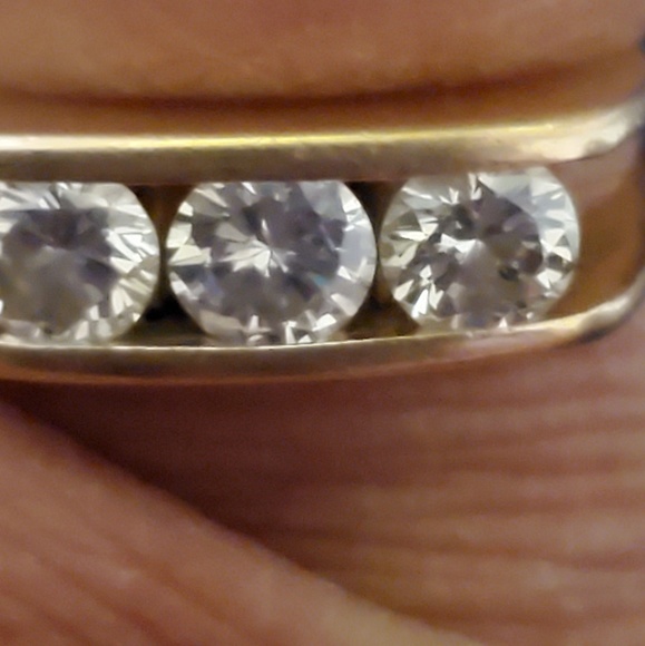 Auth 3/4 Total Nat. Dia.in 14kt Yellow gold - Picture 6 of 8